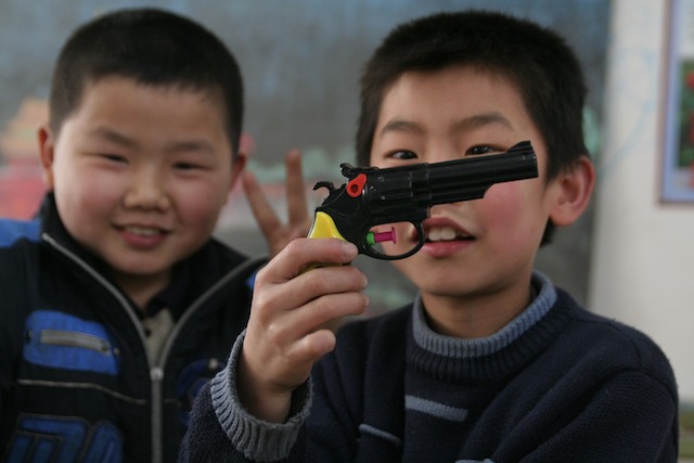 In China